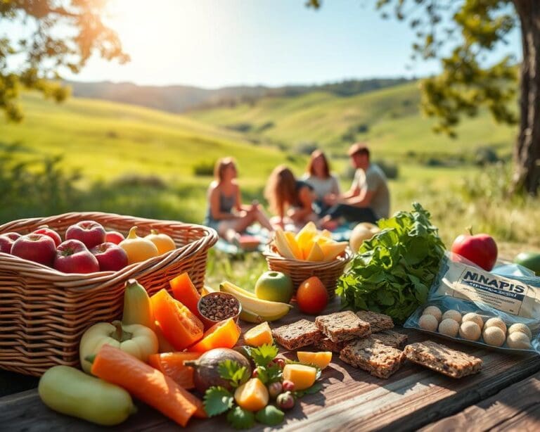 Rezepte für gesunde Snacks unterwegs