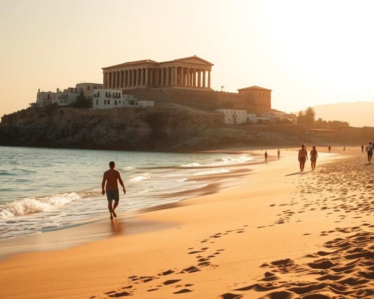 Wie kombiniere ich Strand und Kultur im Urlaub?