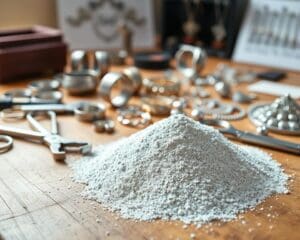 Wie mache ich Schmuck mit Gießpulver?