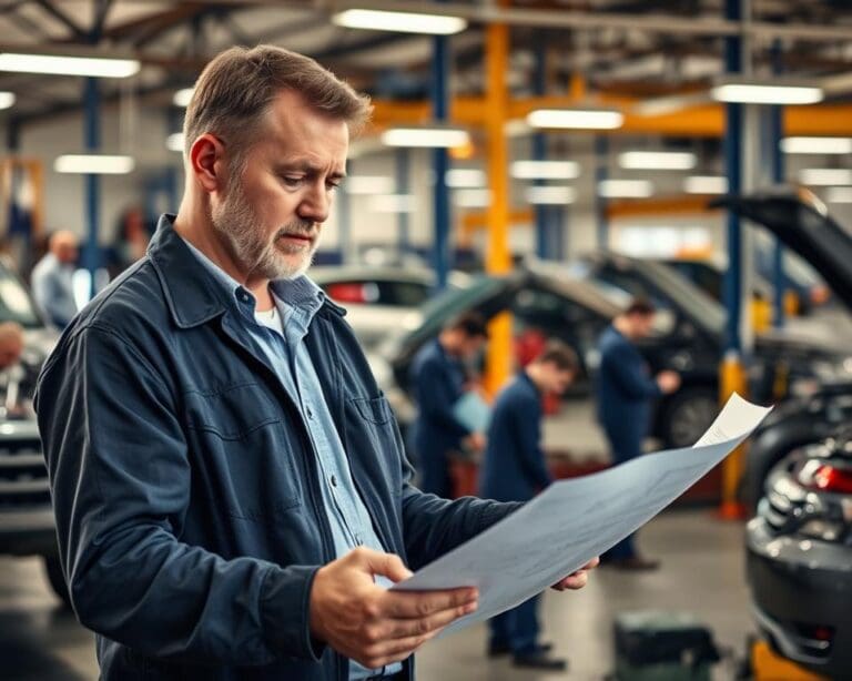 Welche Verantwortung hat ein Werkstattleiter im Betrieb?