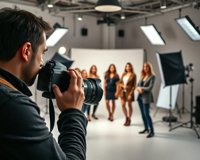 Wie arbeitet ein Fotograf an Werbekampagnen?