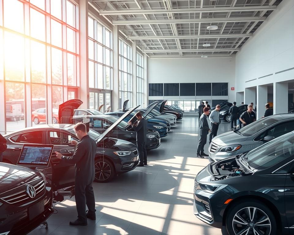 Wie arbeitet eine moderne Autowerkstatt digital?