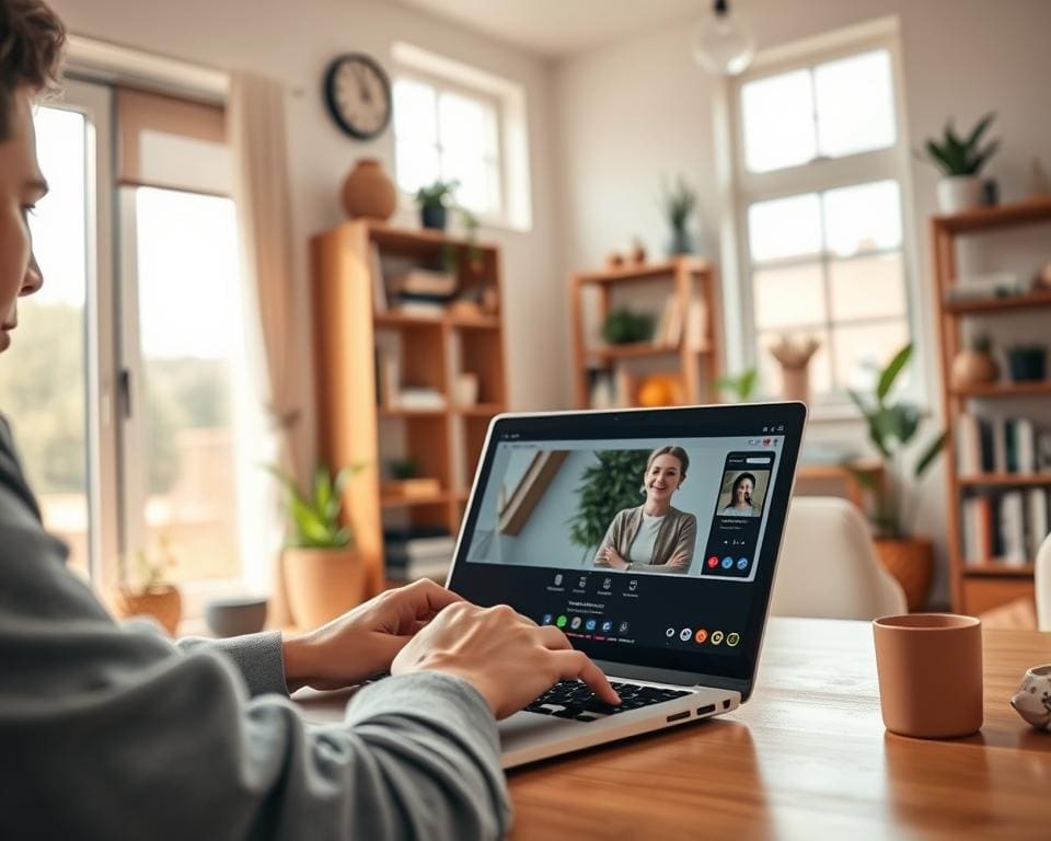 Wie betreut ein Lehrer Erwachsene im Fernunterricht?