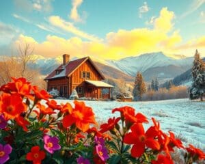 Welche Farben bringen Leben in graue Wintertage?