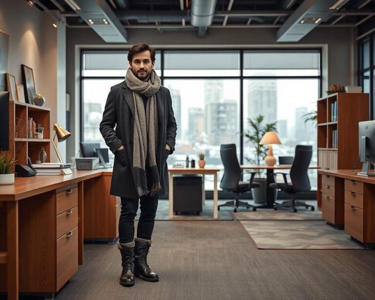 Welche Outfits eignen sich für das Buero im Winter?