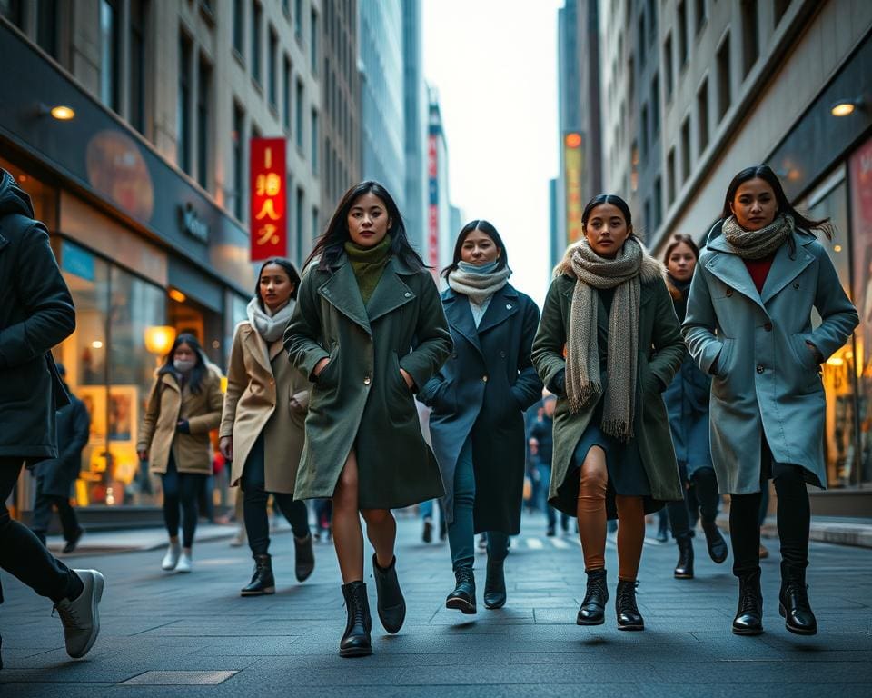 Welche Wintertrends praegen die Strassenmode 2025?