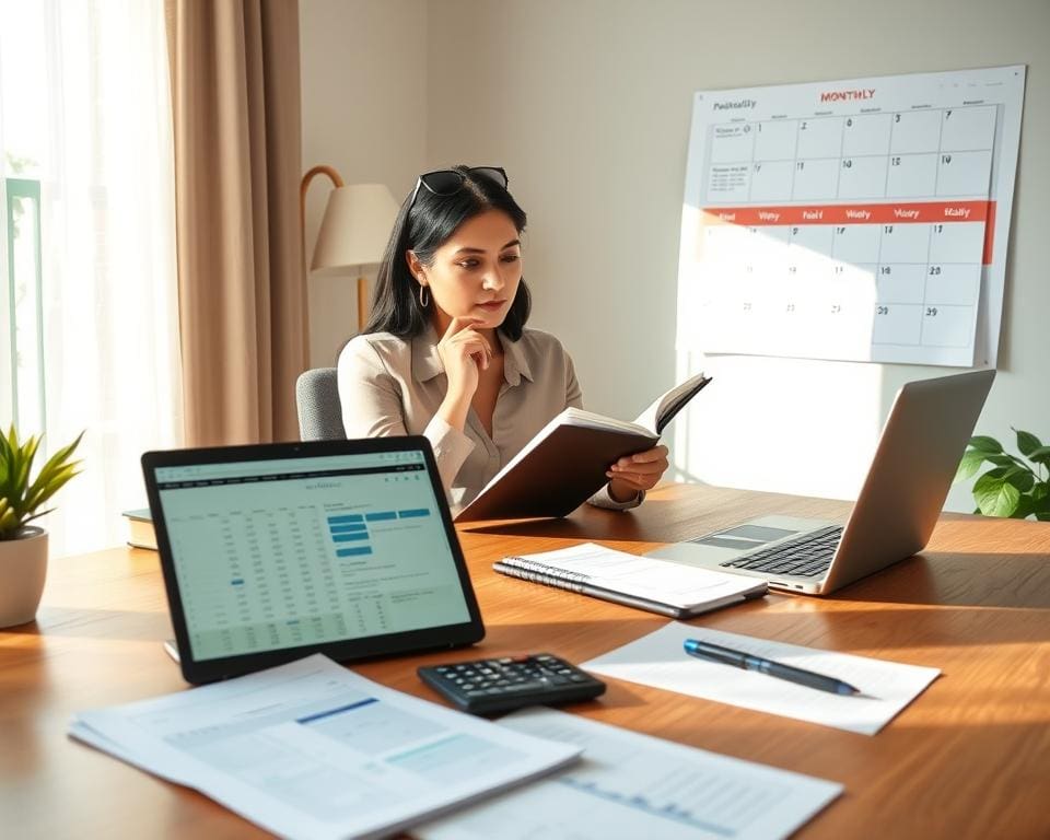 Wie plant man monatliche Fixkosten?