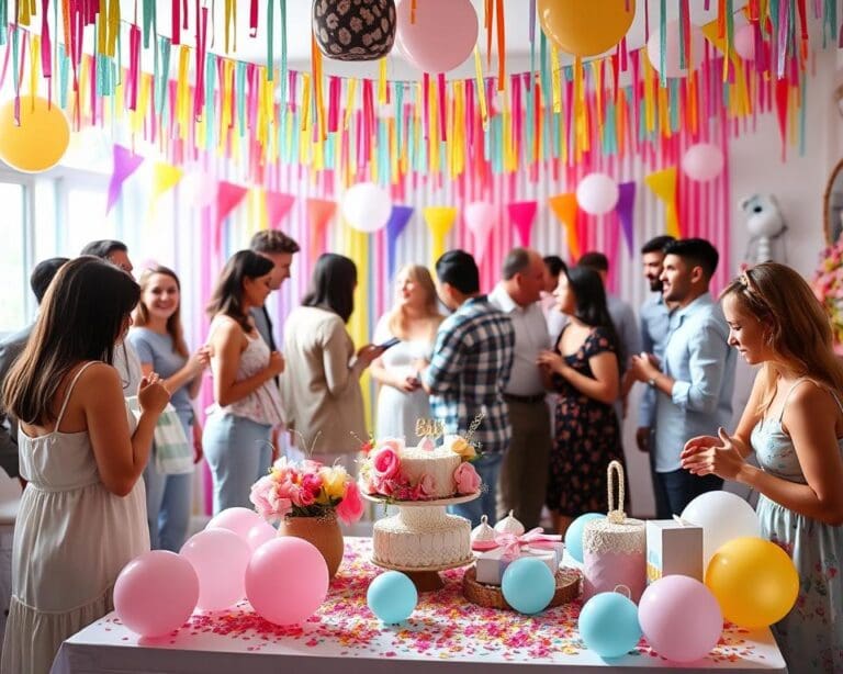 ¿Cómo organizar una fiesta de bienvenida para el bebé?
