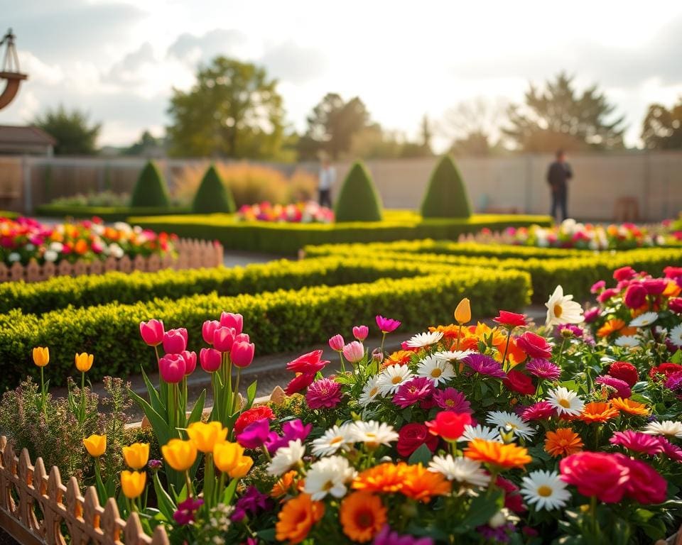 Beetabgrenzungen für klare Gartenstrukturen
