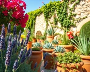 Mediterrane Pflanzen für warme Gartenbereiche