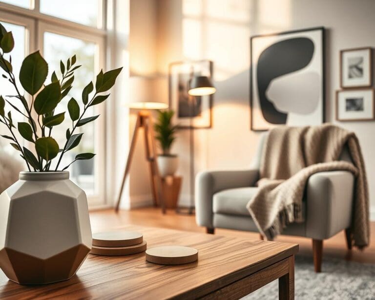 Welche Wohnaccessoires wirken modern?