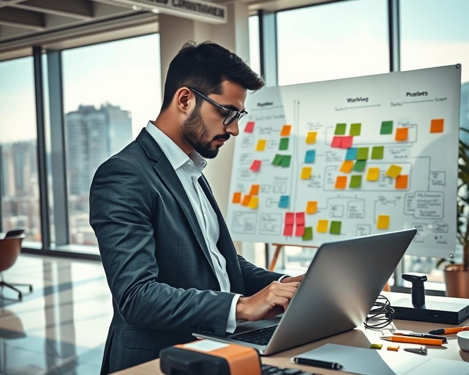 Wie arbeitet ein Digitalberater an Workflows?