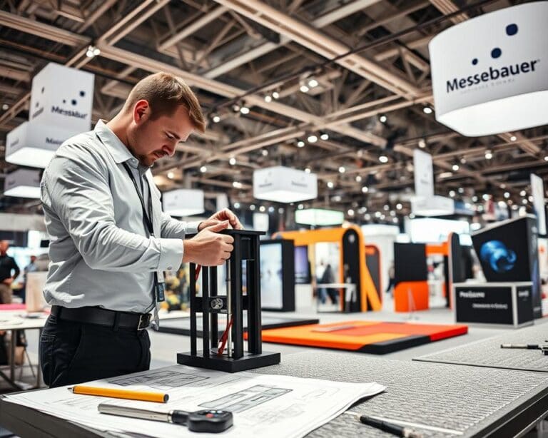 Wie arbeitet ein Messebauer an Modulsystemen?