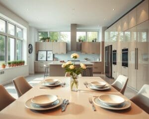 Wie eine moderne Küche mit Details aufgewertet wird