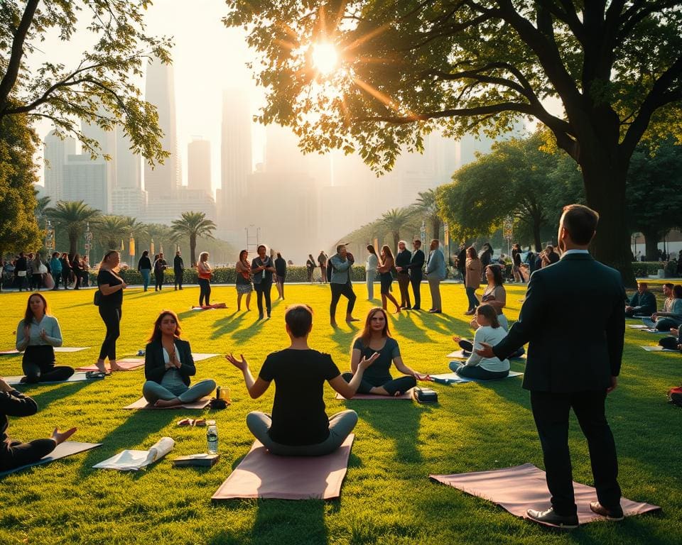 Wie findet man Ausgleich im hektischen Alltag?