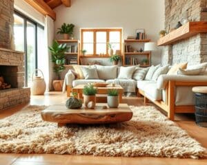 Warum sind natürliche Materialien im Wohnbereich beliebt?