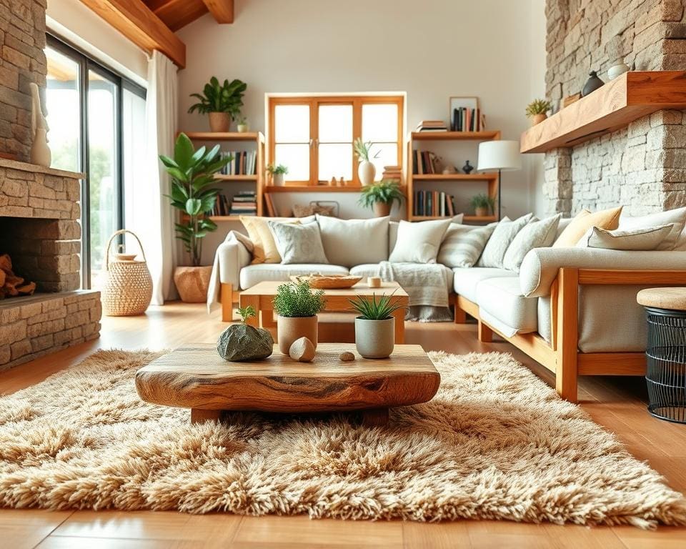 Warum sind natürliche Materialien im Wohnbereich beliebt?