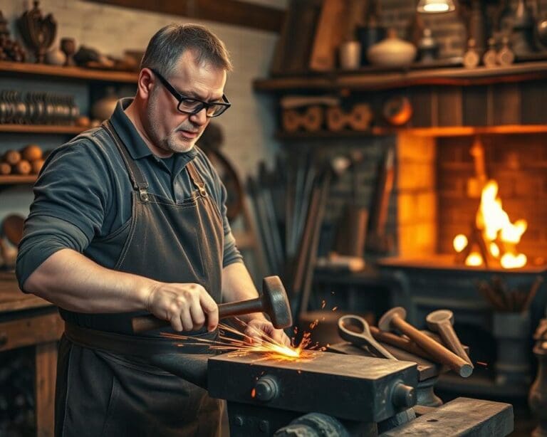 Was macht ein Schlosser im Handwerk?