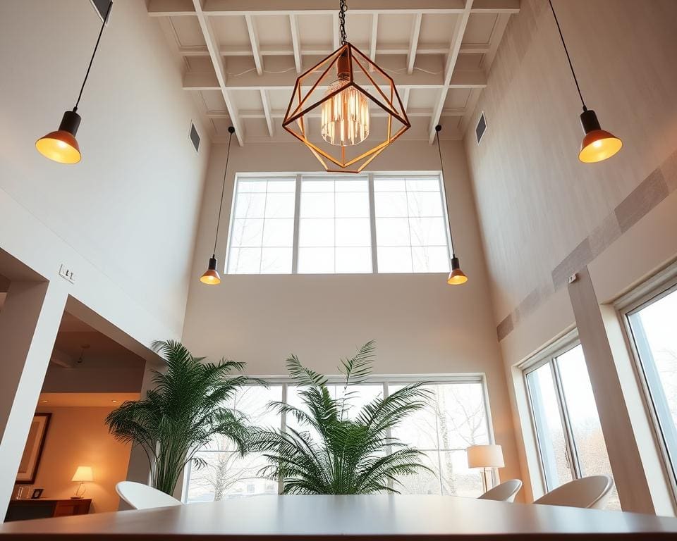 Welche Leuchten passen zu hohen Decken?