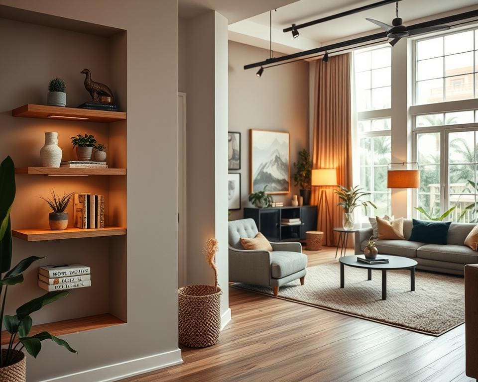 Wie nutzt man Nischen im Haus?