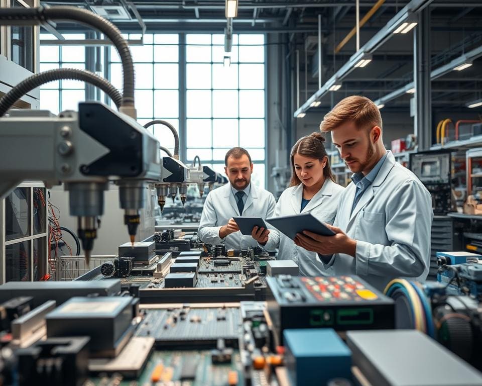 Wie unterstützt Hardware präzise Fertigungsprozesse?