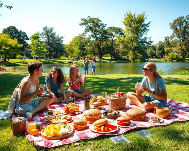 Warum sind Picknicks im Park beliebt?