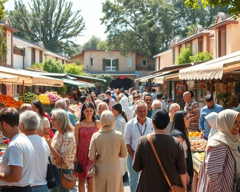 Warum sind Wochenmärkte soziale Treffpunkte?