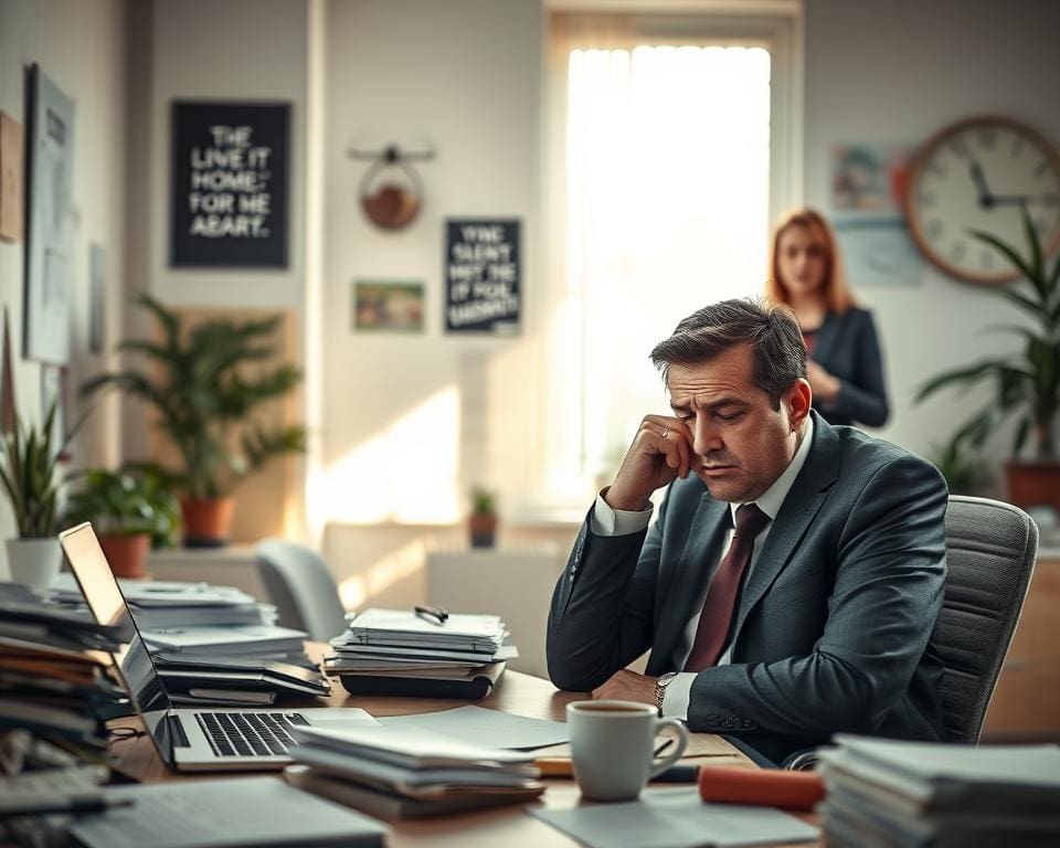 Was sind frühe Anzeichen von Burnout?