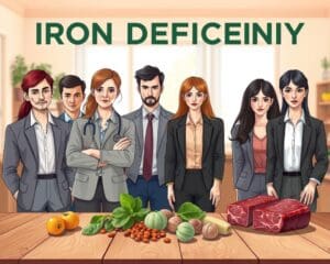 Was sind typische Symptome von Eisenmangel?