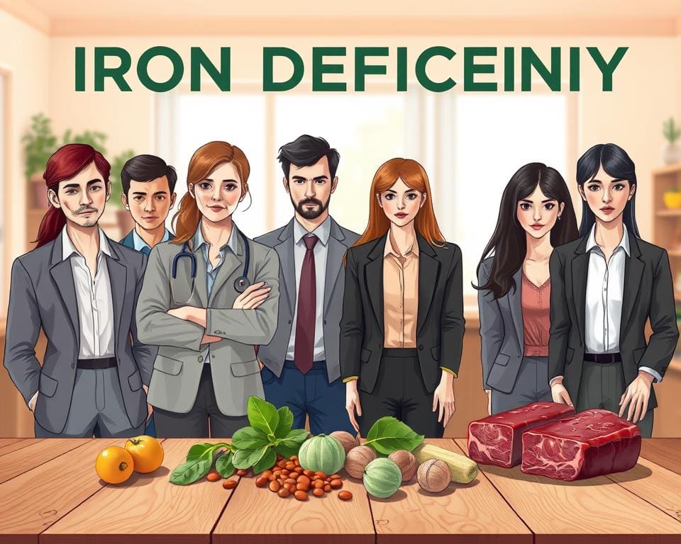 Was sind typische Symptome von Eisenmangel?