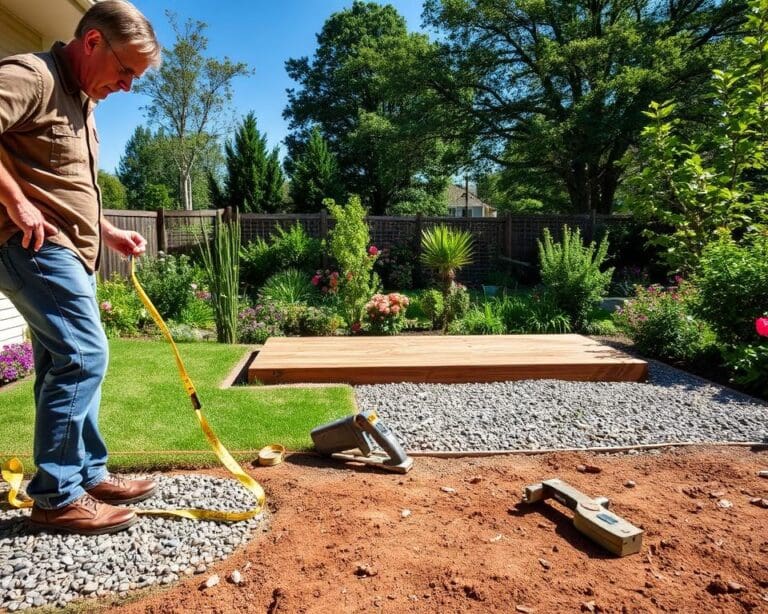 Was sollte man beim Anlegen einer Terrasse beachten?