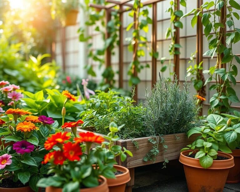 Welche Pflanzen passen in einen kleinen Garten?