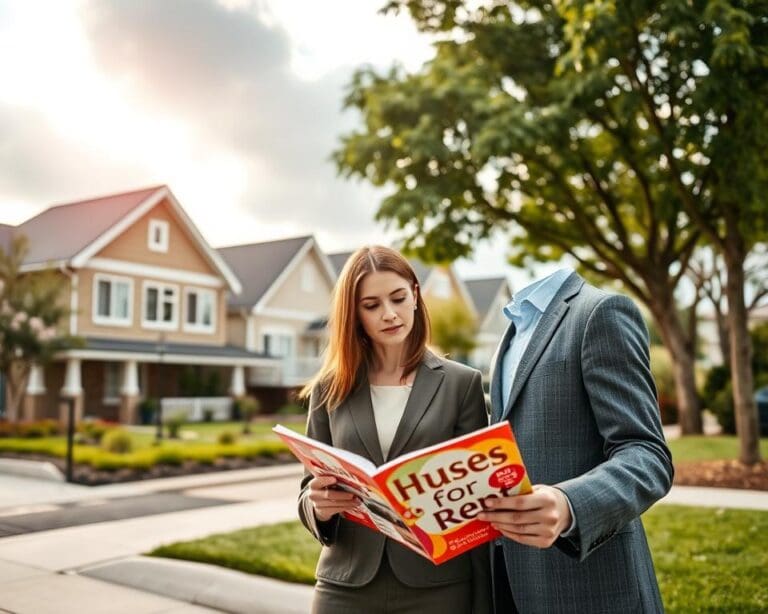 Wie findet man ein Haus zur Miete?