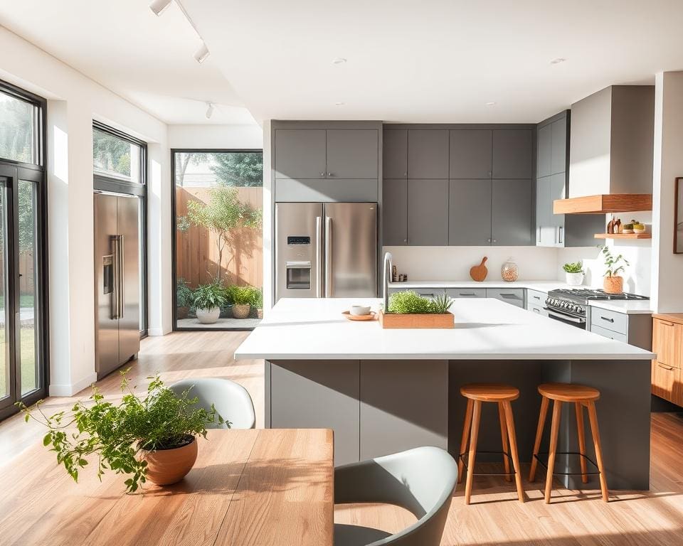 Wie gestaltet man eine moderne Wohnküche?