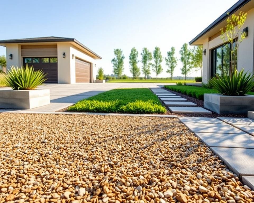 Wie gestaltet man eine pflegeleichte Einfahrt?