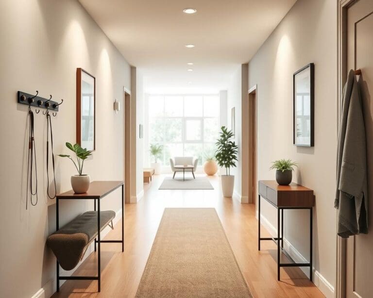 Wie gestaltet man einen Flur funktional?