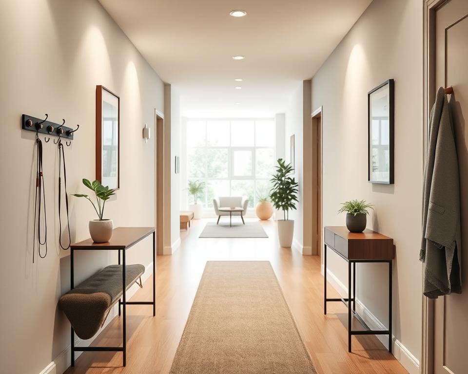 Wie gestaltet man einen Flur funktional?