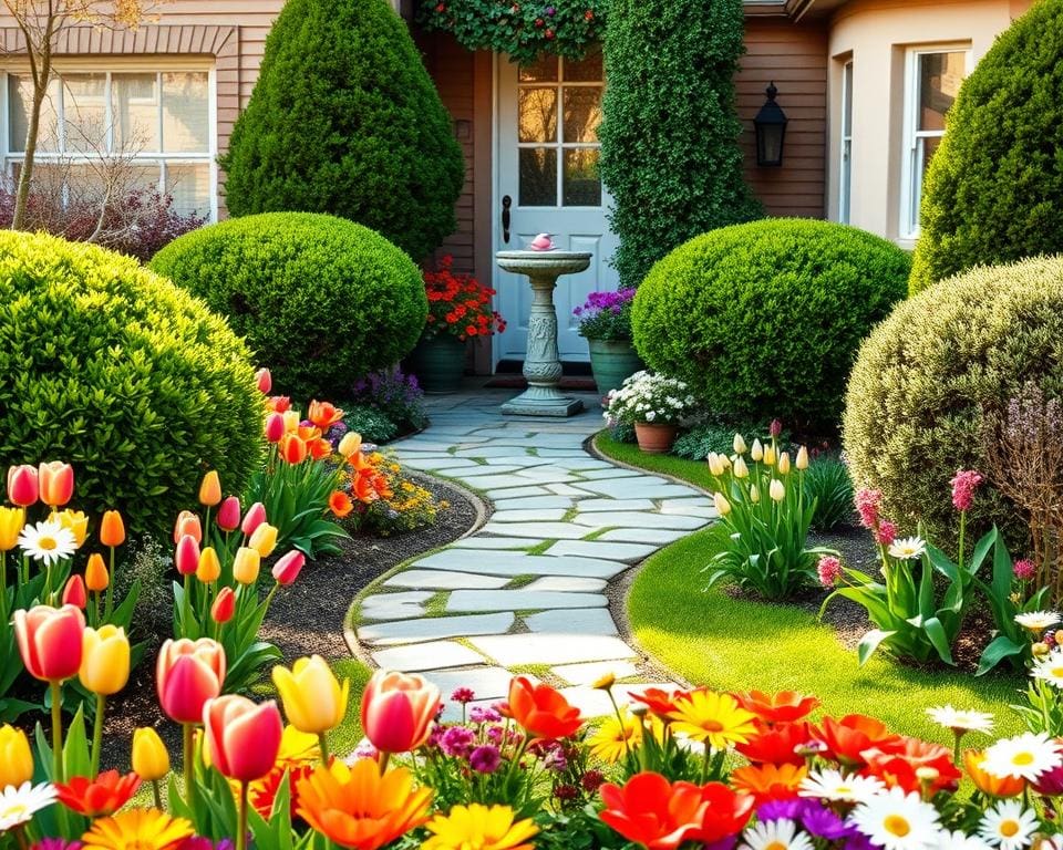 Wie gestaltet man einen Vorgarten einladend?