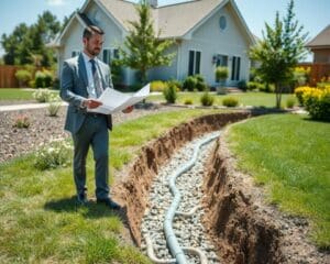 Wie plant man eine Regenwasserableitung im Außenbereich?