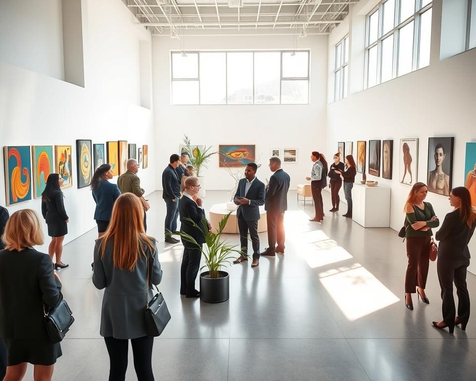 Wie plant man eine offene Galerie?