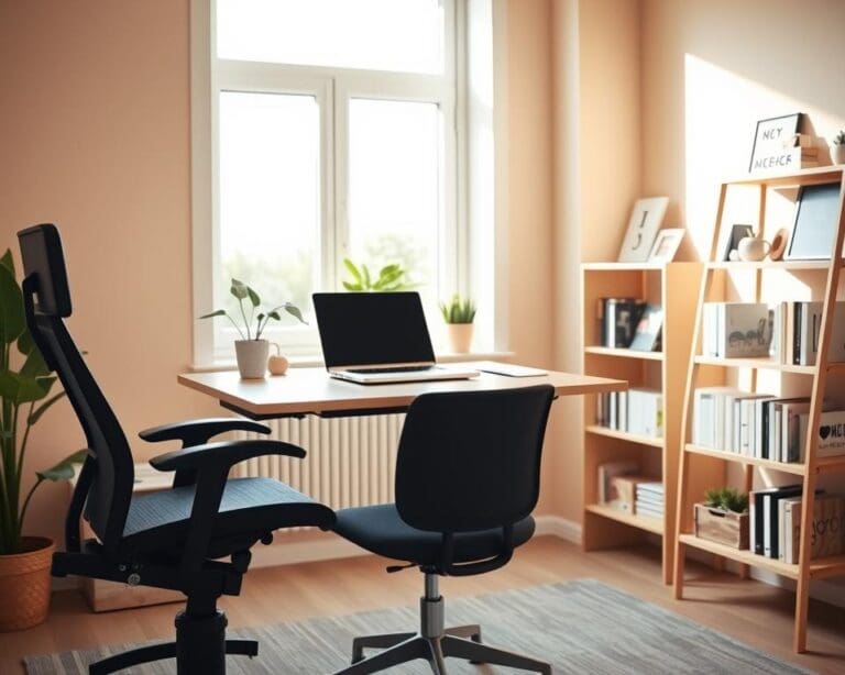 Wie richtet man ein Homeoffice ergonomisch ein?