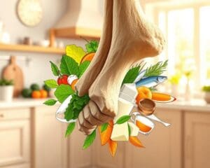 Was unterstützt starke Knochen?