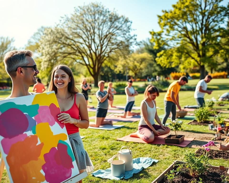 Lebensfreude steigern Aktivitäten