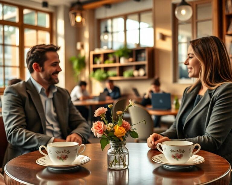 Cafés Nachmittag