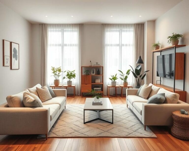 Wohnzimmer gemütlich modern