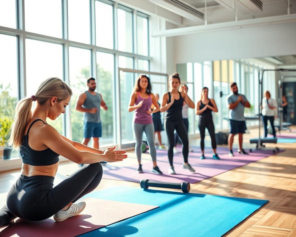 Fitness Routinen Alltag